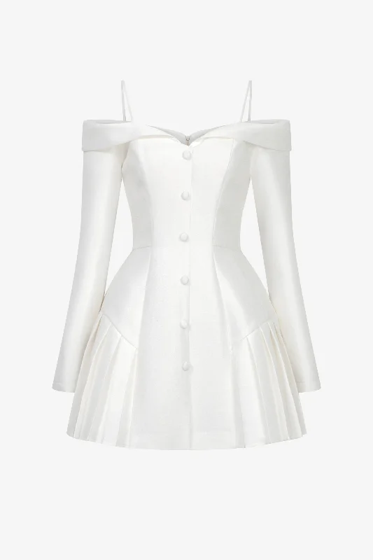 Aimee Off-shoulder Mini Dress