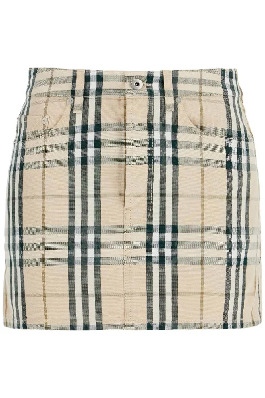 checkered mini sk 8099675 GRAIN IP CHECK