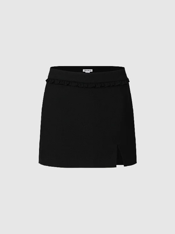 Mini Straight Skirt