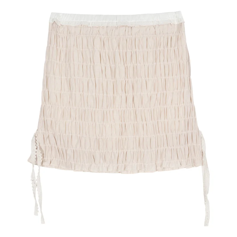 Beige skirt