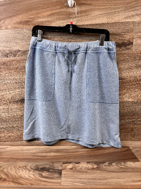 Blue Skirt Mini & Short J. Jill, Size 2