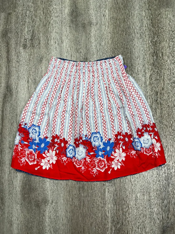 Floral Print Skirt Mini & Short Cabi, Size Xs